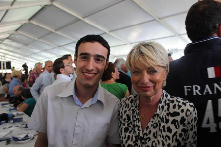 Avec Mme Françoise Grossetête, notre député européen